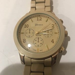 GENEVA METAL WATCH